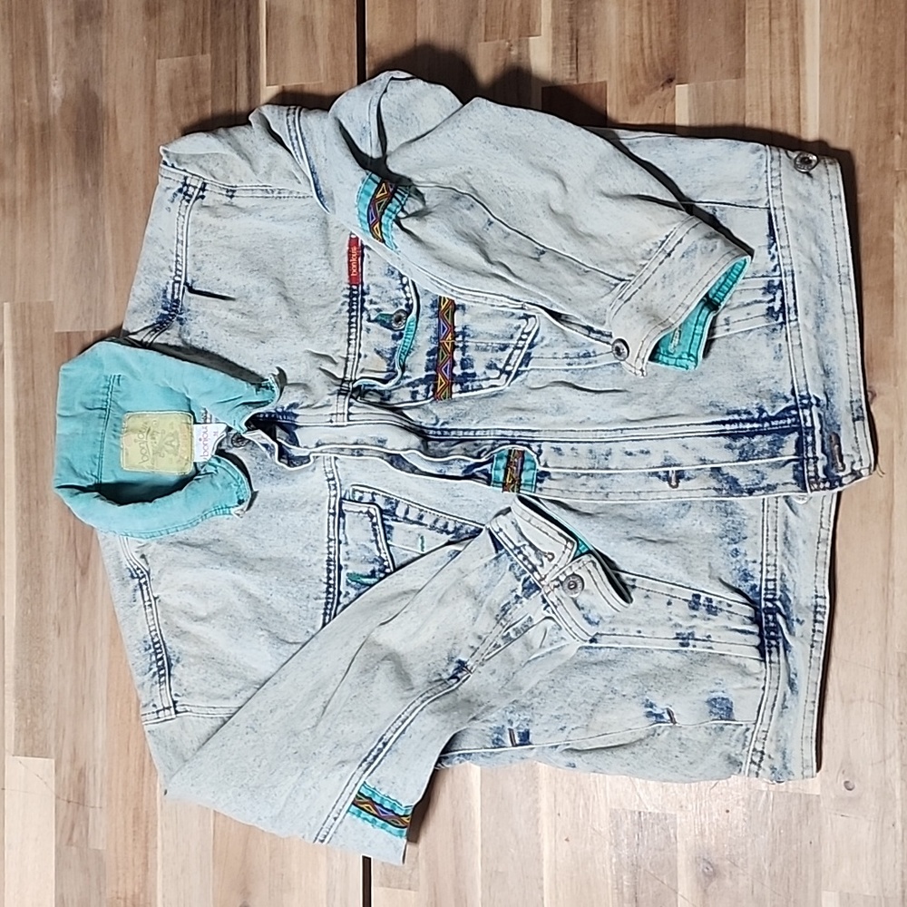 Vintage Bonjour jean jacket